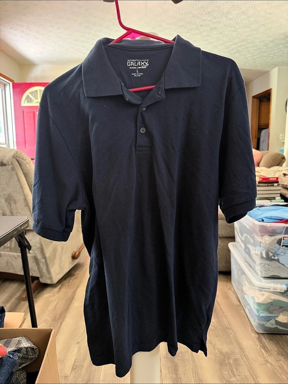 Galaxy School Uniforms polo Shirt in Blue